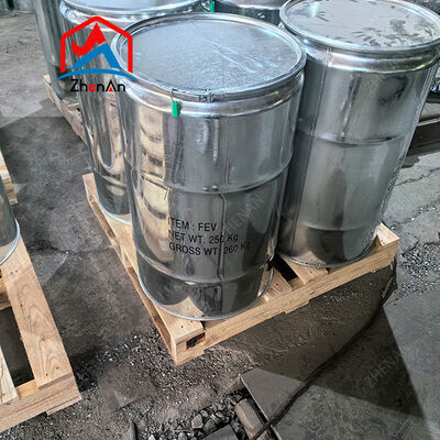 Fe Vanadium 80 Grade Lumps Low Impurity Black Silver Colour Applied In Aerospace Steel Making