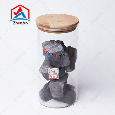 Феррокремний FeSi 65/75 Кремниевый железный сплав с содержанием кремния 65-75% и размером частиц 10-220 мм для промышленного производства стали