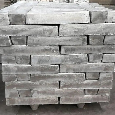 Яркий серебряный облегченный слиток 99,98% 25kg магния для бросать и ковать