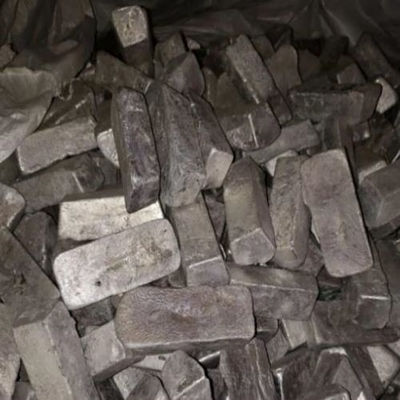 Яркий серебряный слиток 99,98% Mg цвета для частей воздушных судн