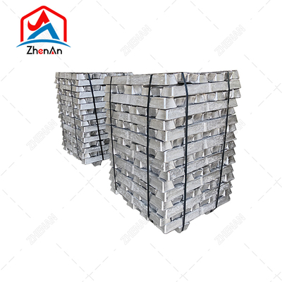 Серебряный серый высокочистый магниевый слиток для производства металлических сплавов