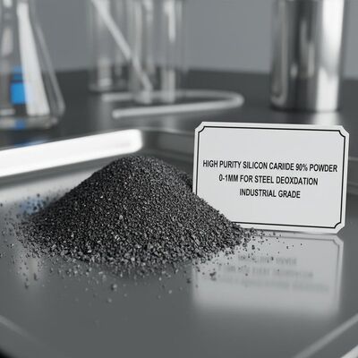 High Purity 90% Silicon Carbide Powder 0-1mm for Steel Deoxidation Industrial Grade